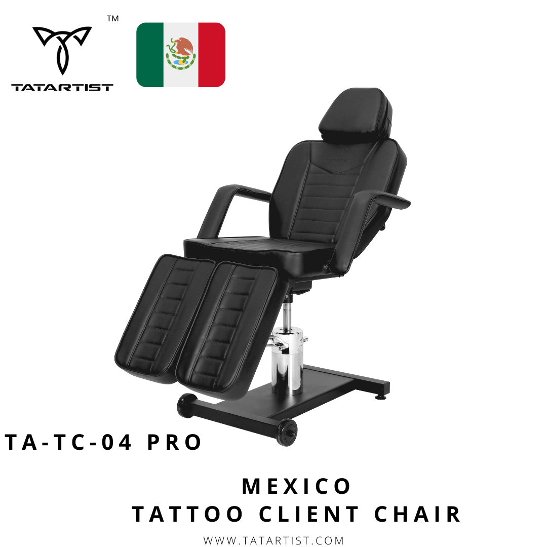 【México】Tattoo Studio Classic Silla Hidráulica para Cliente TA-TC-04 Pro