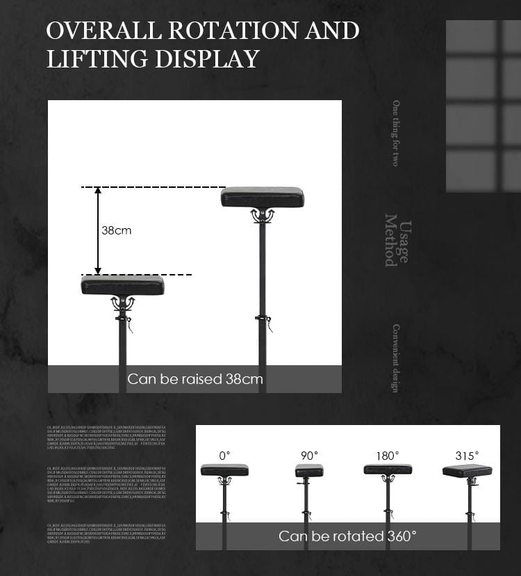 【EU】TATARTIST Tattoo Armrest Leg Stand TA-AM-09