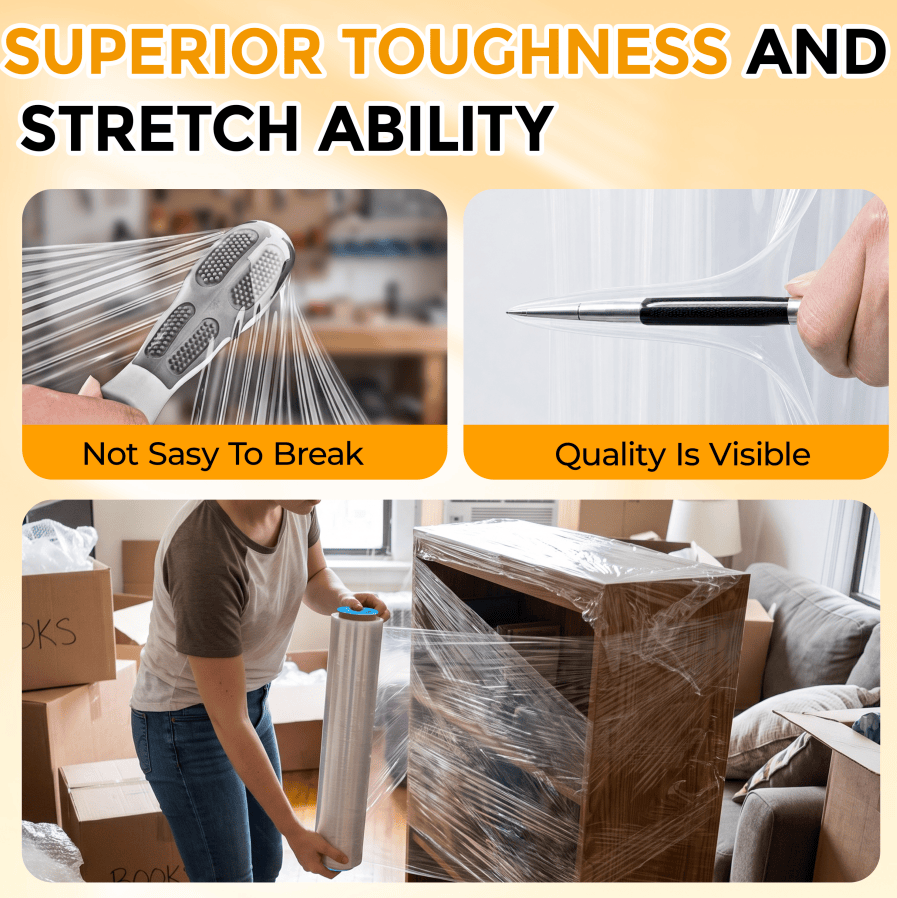 Heavy-Duty Tattoo Furniture Barrier Film Roll – 4 Pack