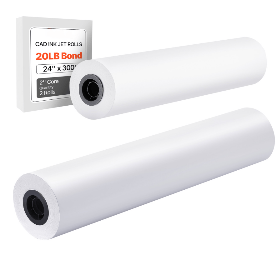 24-Inch Wide-Format Tattoo Design Paper, 2 Rolls