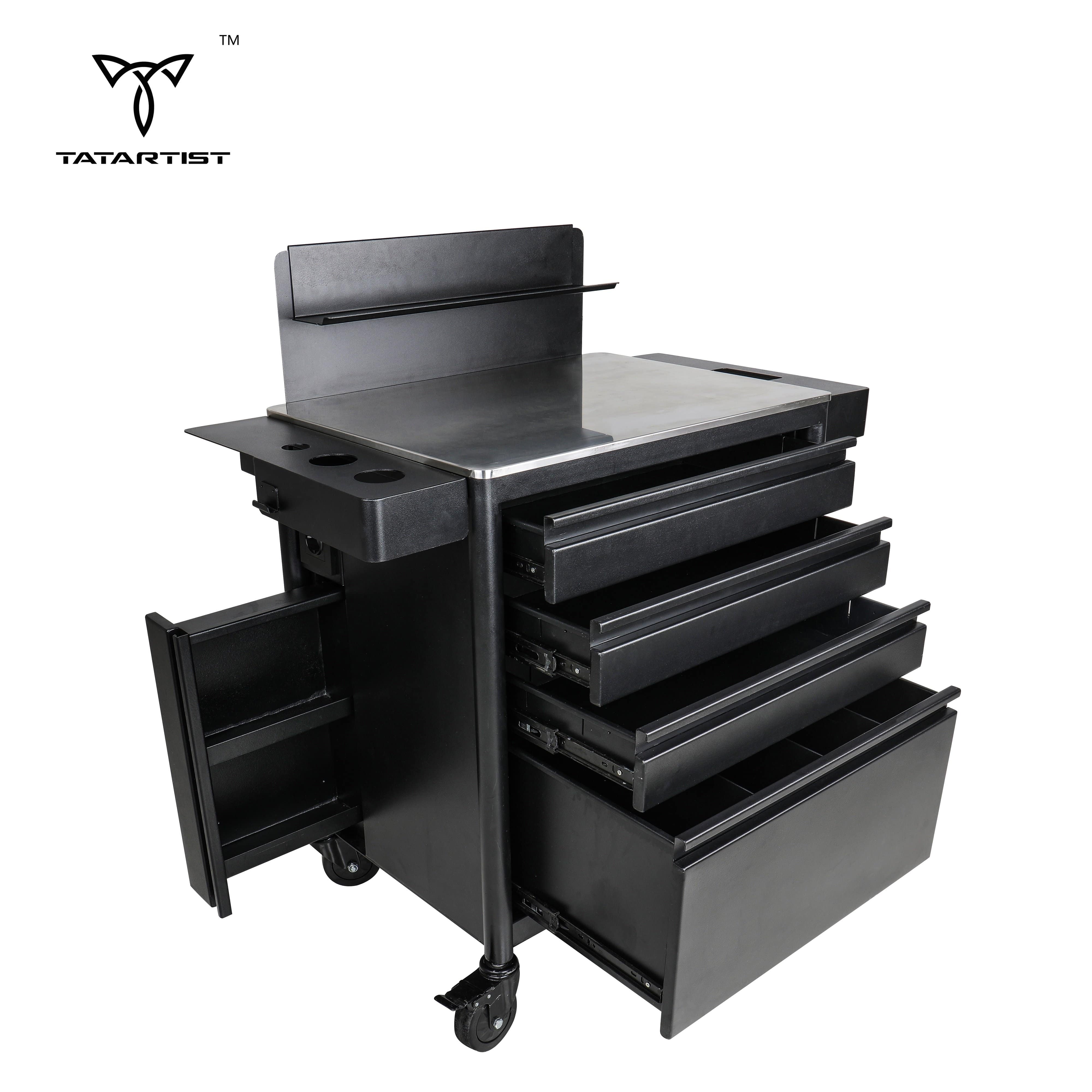 【USA】Tattoo-Koffer-Workstation-Studioausrüstung auf Lager TA-WS-01