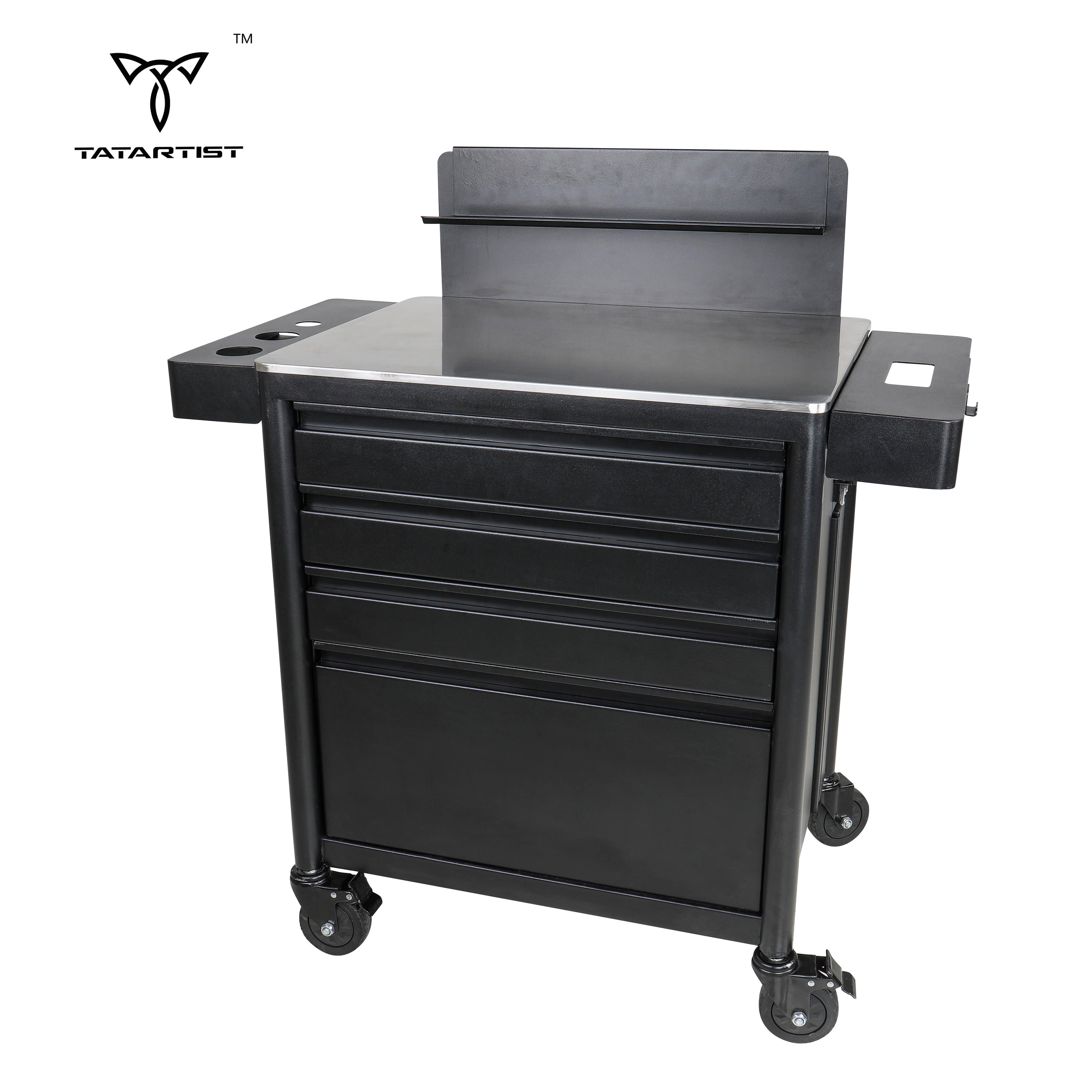 【EE. UU.】Equipo de estudio para estación de trabajo con maleta para tatuajes en stock TA-WS-01