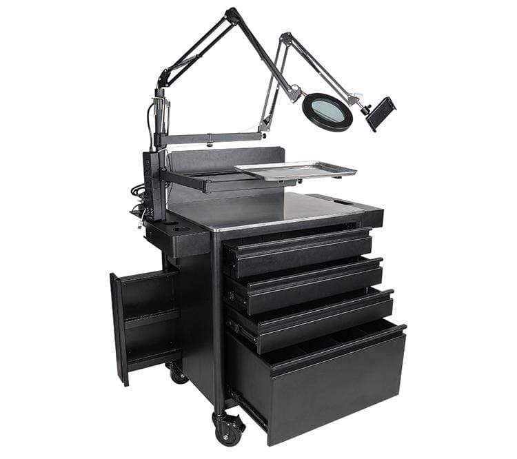 【USA】Tattoo-Koffer-Workstation-Studioausrüstung auf Lager TA-WS-01