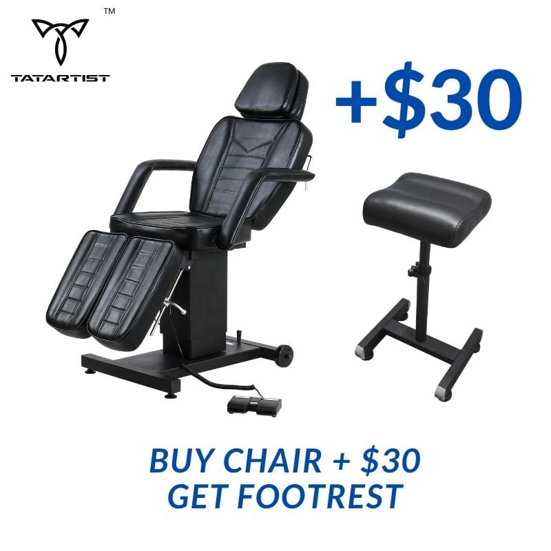 【USA】Kombination aus elektrischem TATARTIST-Stuhl und Fußstütze