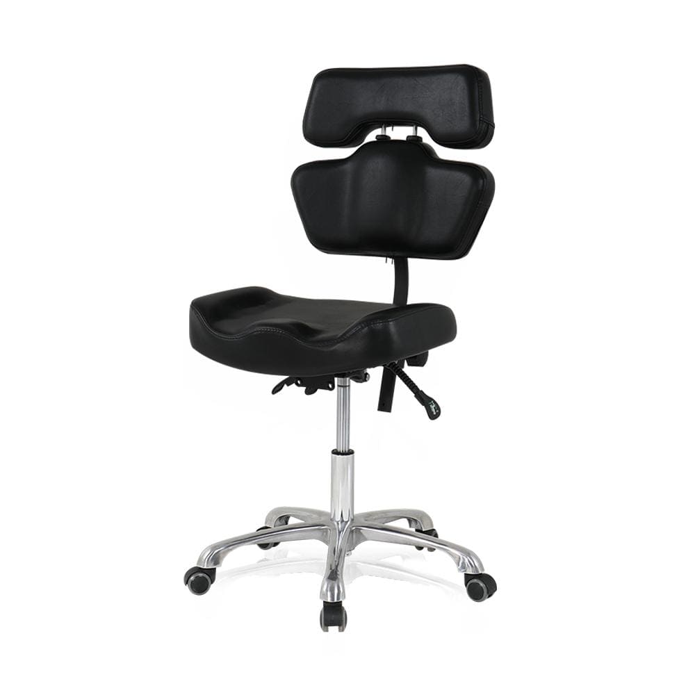 【USA+CA】Ergonomic Hydralic Portable Black Tattooist Chair For Tattoo Shop TA-AC-07