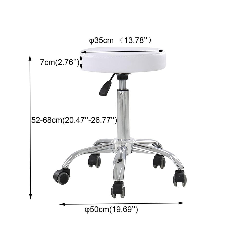 【USA】Beauty Salon Chair Stool Spa Chair Tattoo Chair Stool Black TA-9920